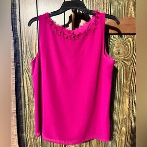 Elegant Purple Sleeveless Top